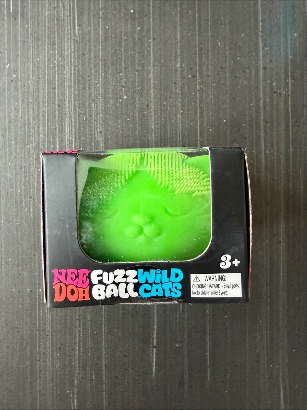 Needoh “Wild Cats” Fuzz Ball: Green